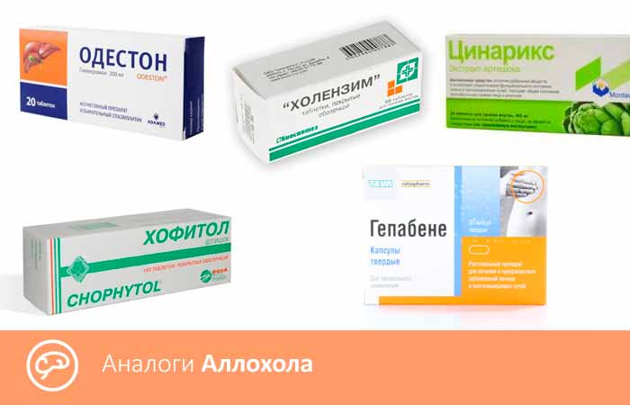 Аналоги Аллохола